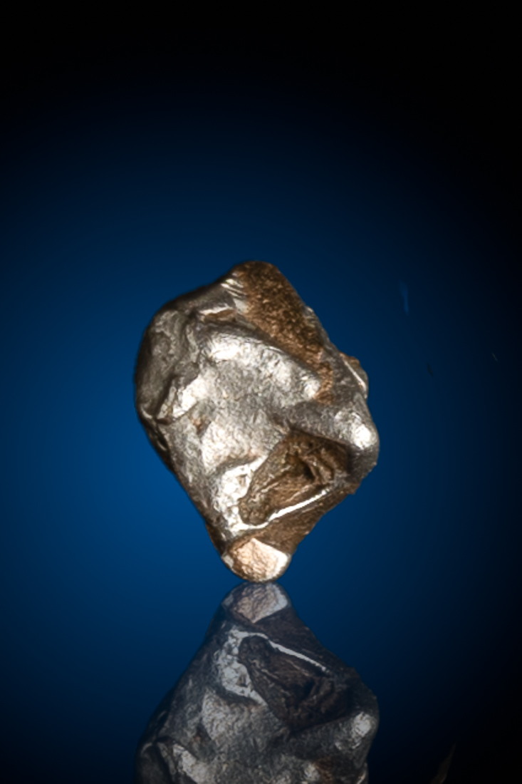 Brilliant Detailed Russian Platinum Crystal Nugget (image for) Brilliant Detailed Russian Platinum Crystal Nugget